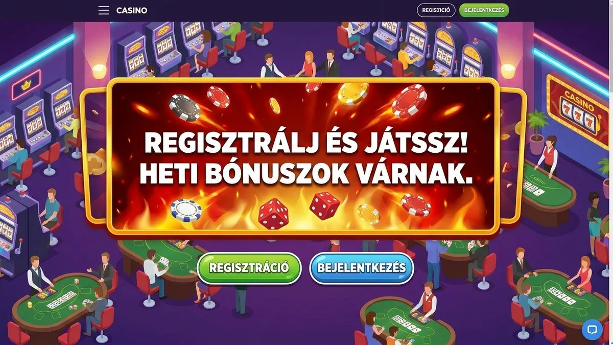 Regisztráció bónusszal